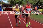 Mens 800 metres, 2024 NE Masters Track and Field Champs., Monkton Stadium, Jarrow.  Photo: David T. Hewitson/Sports for All Pics